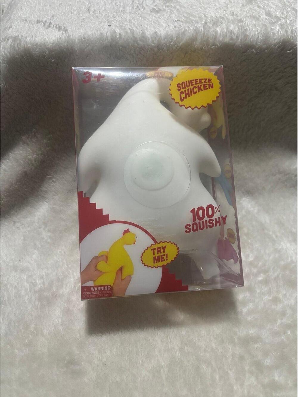Toymendous Squeeeze Chicken Squishy Stretchy Fidget Toy